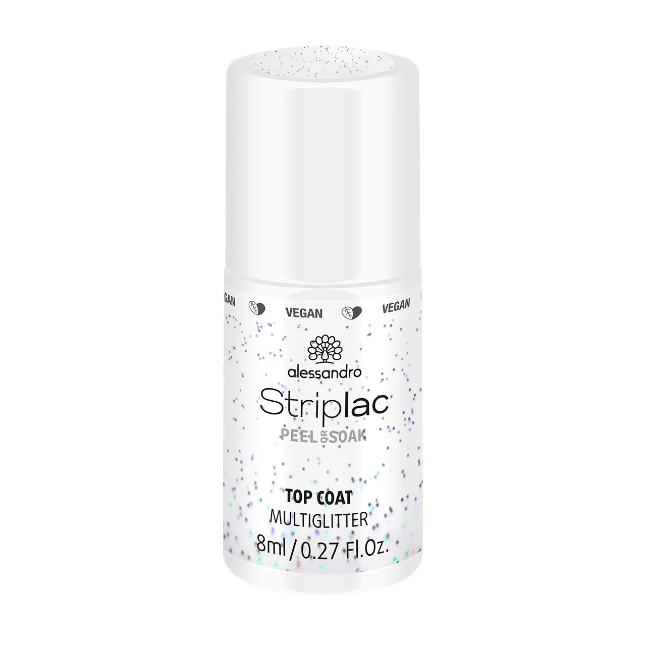 STRIPLAC TOP COAT MULTIGLITTER blizgus viršutinis sluoksnis