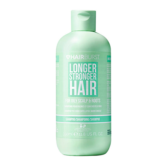 HairBurst šampūnas riebiai galvos odai ir plaukų šaknims, 350 ml