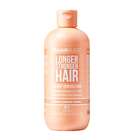 HairBurst šampūnas sausiems, pažeistiems plaukams, 350 ml