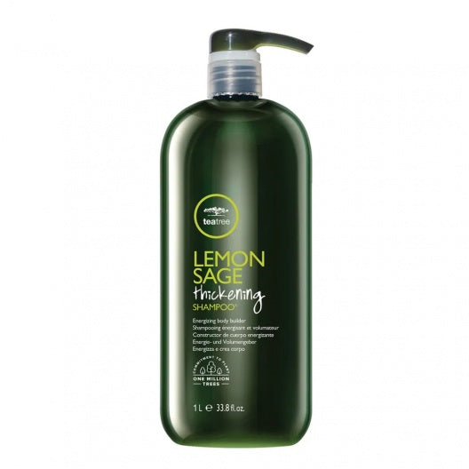 TEA TREE LEMON SAGE SHAMPOO - Apimties suteikiantis šalavijų šampūnas