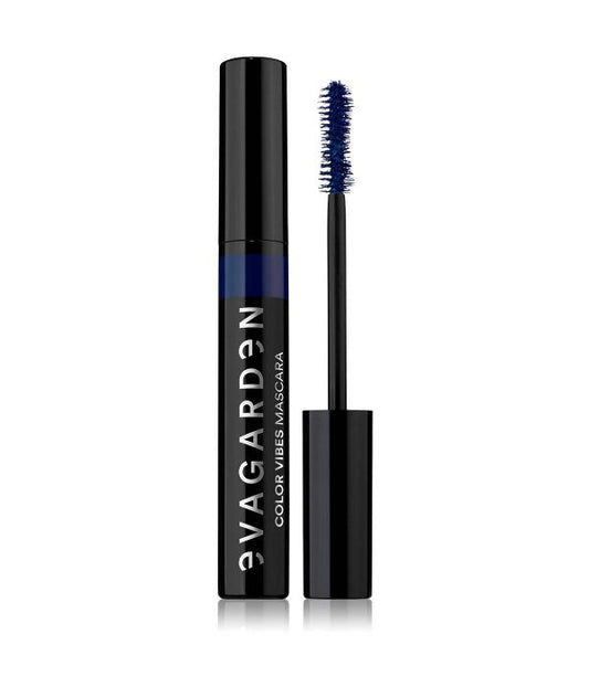 EVAGARDEN COLOR VIBES MASCARA melynos spalvos blakstienu tusas