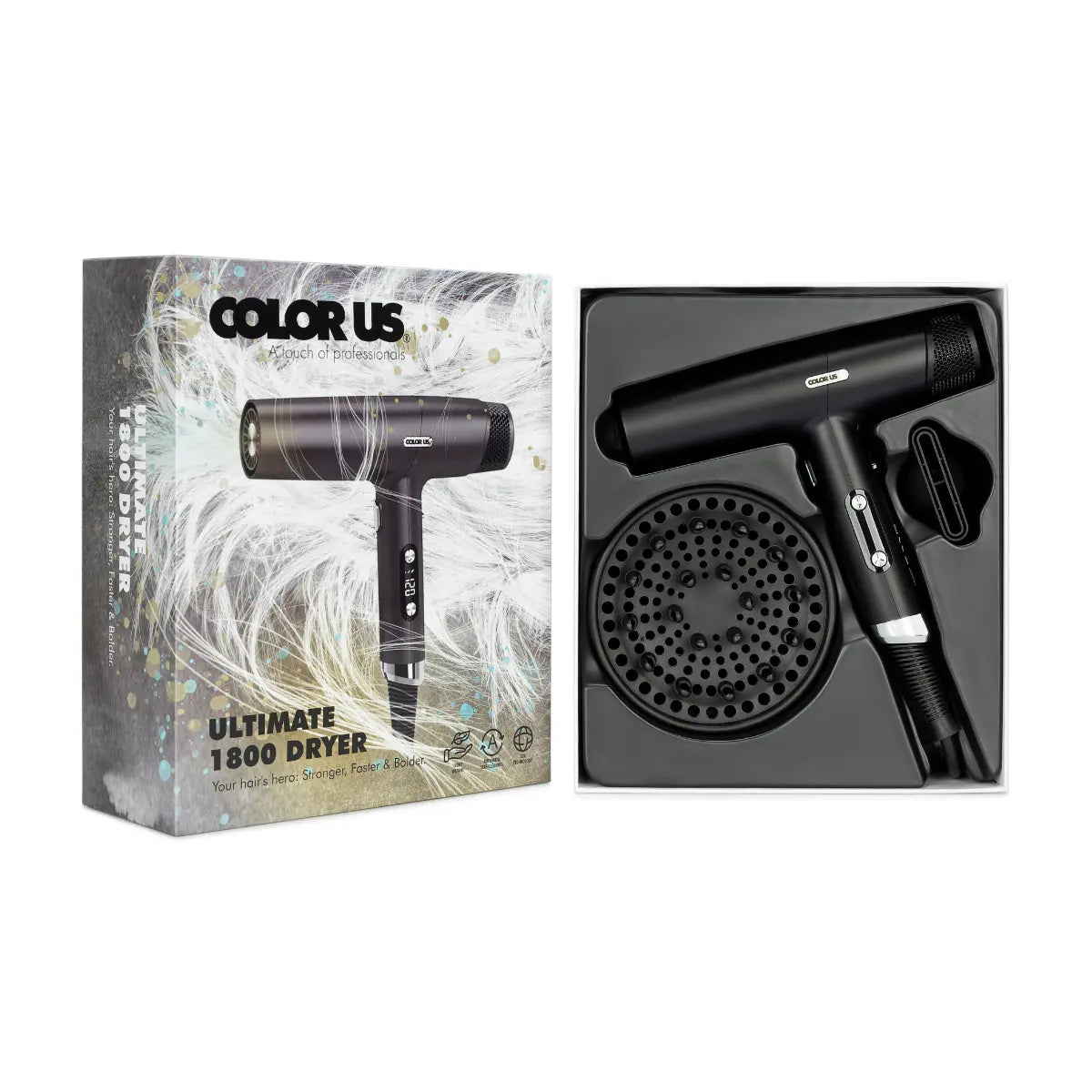 COLOR US ULTIMATE 1800 PLAUKŲ DŽIOVINTUVAS