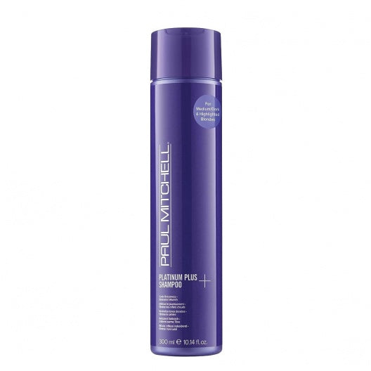 PAUL MITCHELL PLATINUM PLUS+ Intensyviai tonuojantis šampūnas šviesiems plaukams