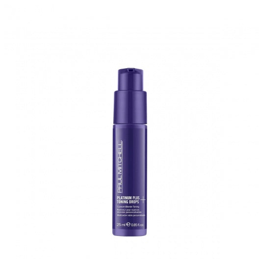 PAUL MITCHELLPLATINUM PLUS+ TONING DROPS - Intensyviai tonuojantis serumas šviesiems plaukams