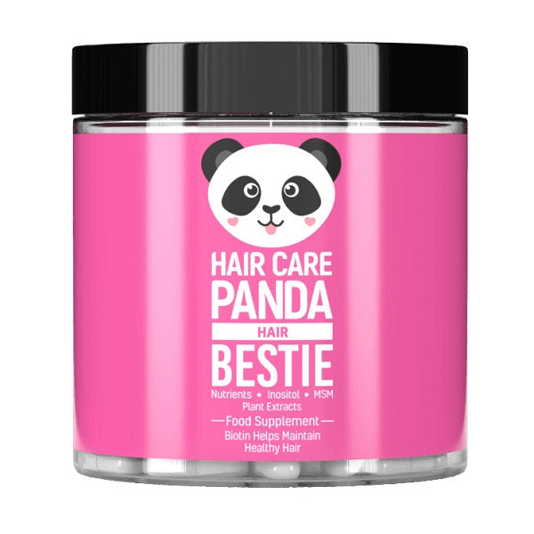 Maisto papildas nuo plaukų slinkimo „Hair Care Panda Bestie“, 60 kapsulių