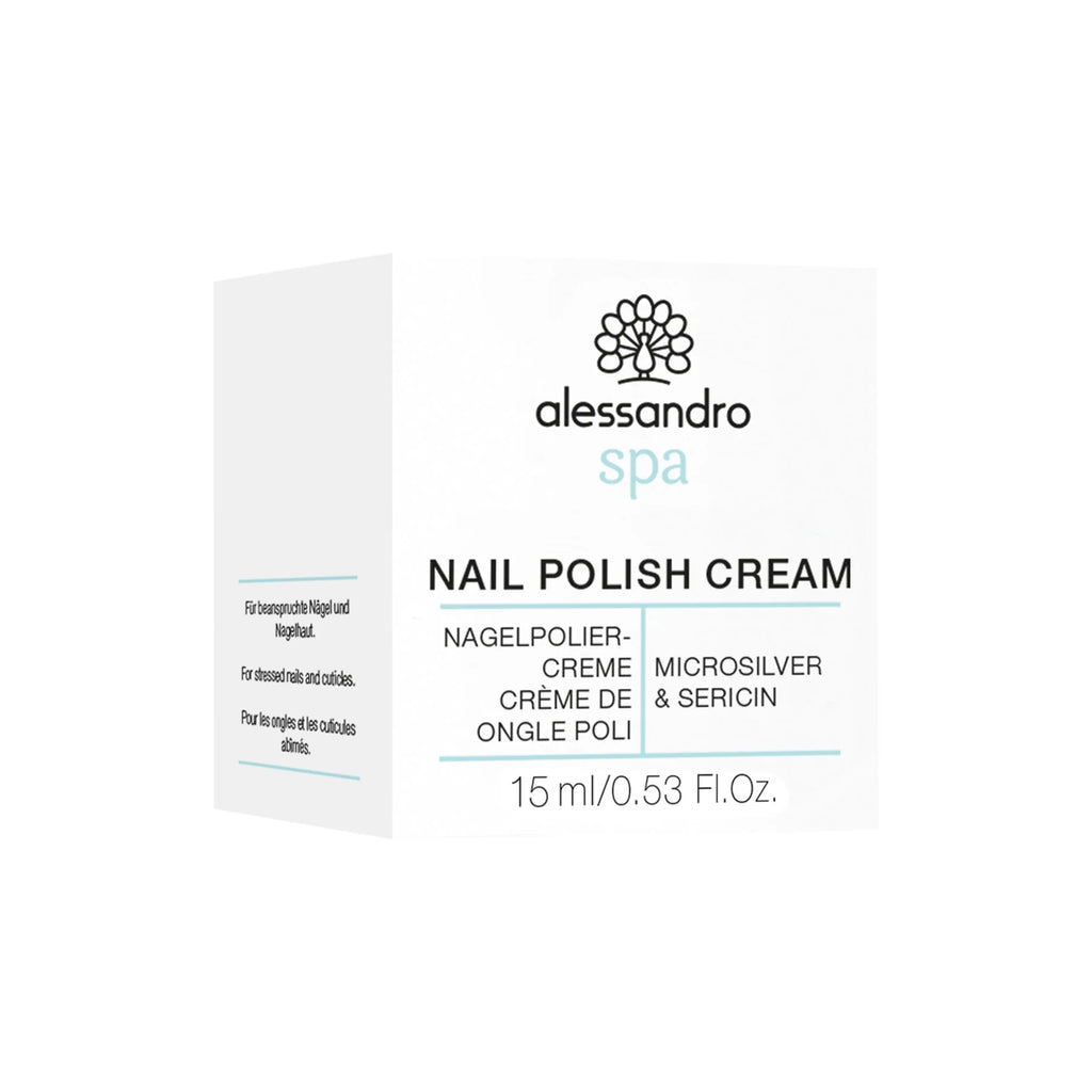 NAIL POLISH CREAM Nagų kremas su sidabru