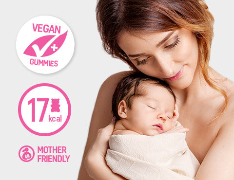 Maisto papildas „Hair Care Panda Mama“ plaukų priežiūrai, 150 g, 30 tablečių