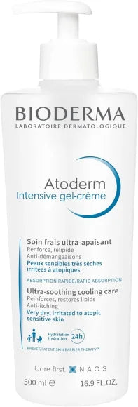 Bioderma Atoderm - Intensyvus gelinis kremas kūnui 500ml