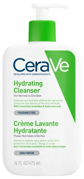 CeraVe Hydrating Cleanser - Drėkinantis prausiklis 473 ml