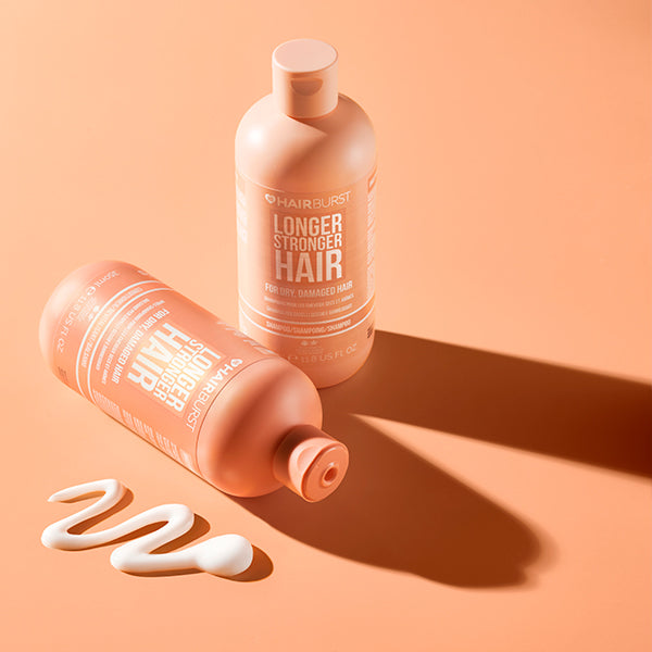 HairBurst šampūnas sausiems, pažeistiems plaukams, 350 ml