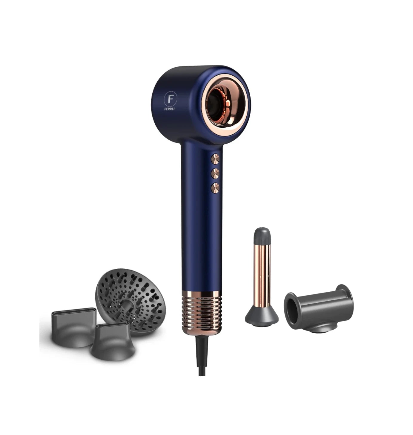 FERRLI IONIC Ultra lengvas ir ultra tylus Džiovintuvas