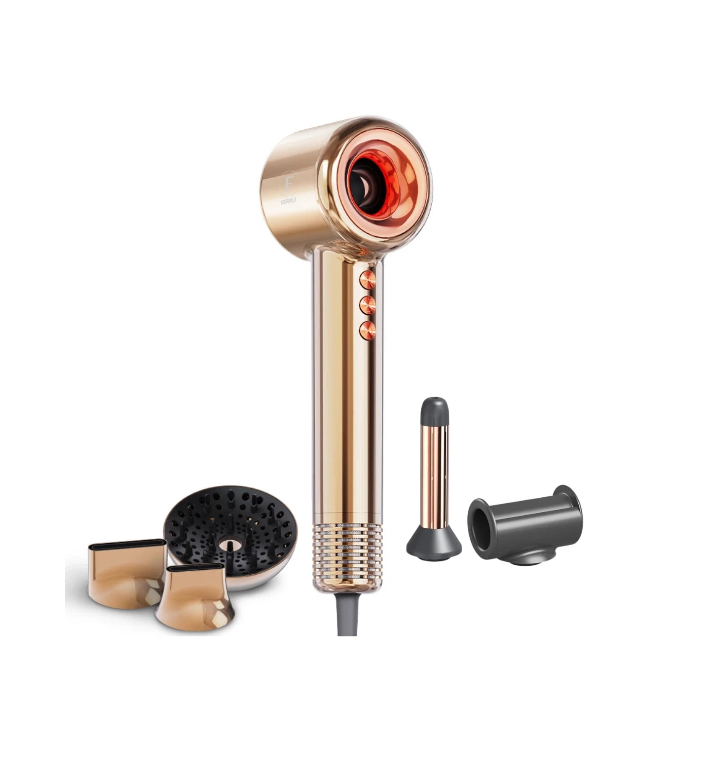 FERRLI IONIC Ultra lengvas ir ultra tylus Džiovintuvas