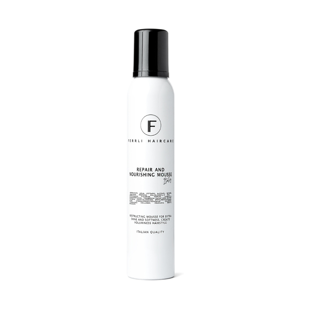 Ferrli haircare drėkinamosios ir apimties suteikiančios putos, 200ml