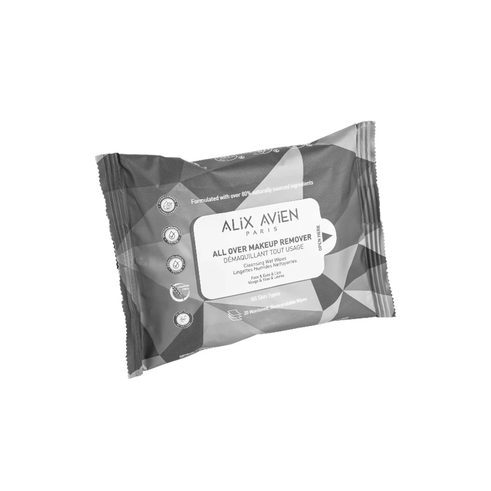 ALIX AVIEN MAKE-UP REMOVER WET WIPES - Makiažo valymo servetėlėmis