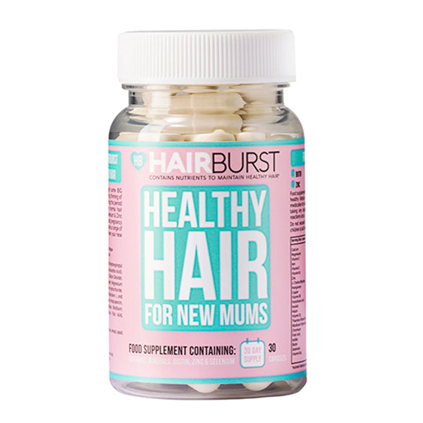 HairBurst maisto papildas plaukams moterims po gimdymo, 30 kapsulių