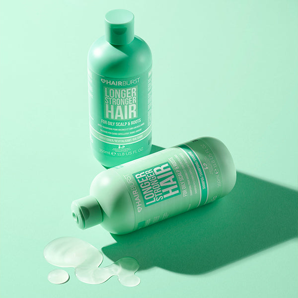 HairBurst šampūnas riebiai galvos odai ir plaukų šaknims, 350 ml