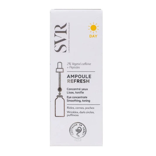 SVR Ampoule Refresh Smoothing Toning Eye Concentrate 15 ml - Tonizuojantis akių koncentratas