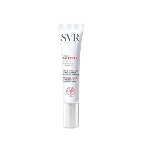 SVR Palpebral Soothing Eyelid cream Topialyse 15 ml - Raminantis vokų kremas