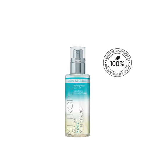 SELF TAN PURITY FACE MIST - Savaiminio įdegio tropinio kvapo dulksna veidui 80 ml