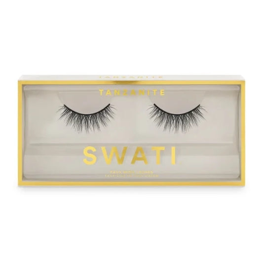 Swati Faux Mink Lashes Tanzanite - Dirbtinės blakstienos