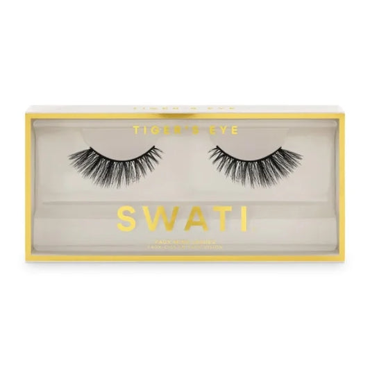 Swati Faux Mink Lashes Tigers Eye - Dirbtinės blaktienos