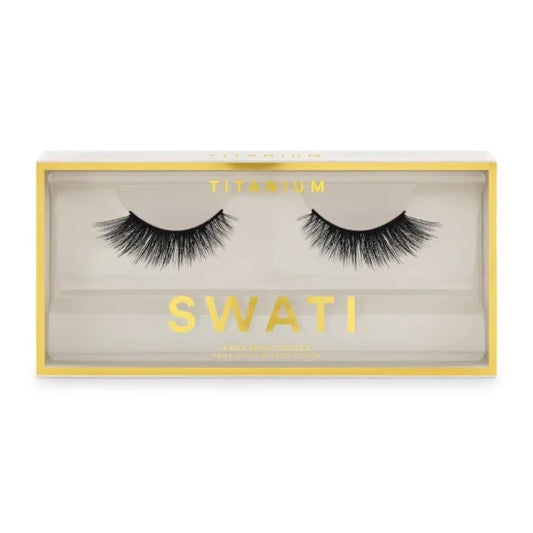 Swati Faux Mink Lashes Titanium - Dirbtinės blakstienos