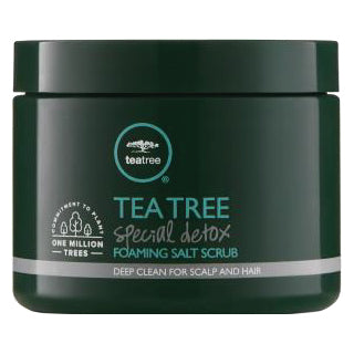 TEA TREE SPECIAL DETOX FOAMING SALT SCRUB - Putojantis druskos šveitiklis