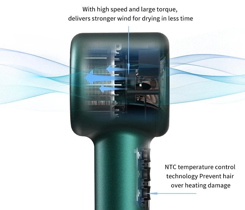 FERRLI IONIC Ultra lengvas ir ultra tylus Džiovintuvas