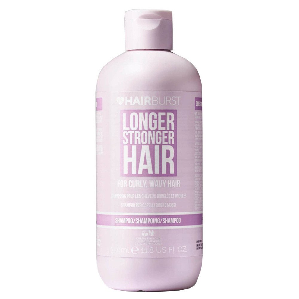 HairBurst šampūnas garbanotiems, banguotiems plaukams, 350 ml
