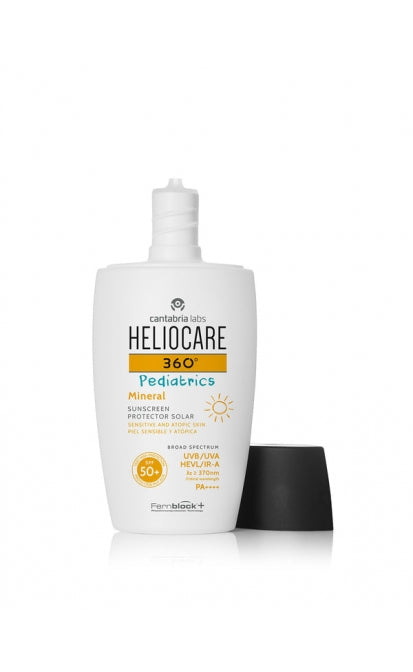 HELIOCARE 360 PEDIATRICS PRIEMONĖ SU MINERALINIAIS FILTRAIS VAIKAMS IR KŪDIKIAMS SPF50+, 50 ML