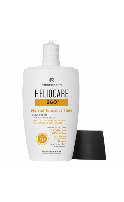HELIOCARE 360 MINERAL TOLERANCE FLUIDAS SPF 50, 50 ML