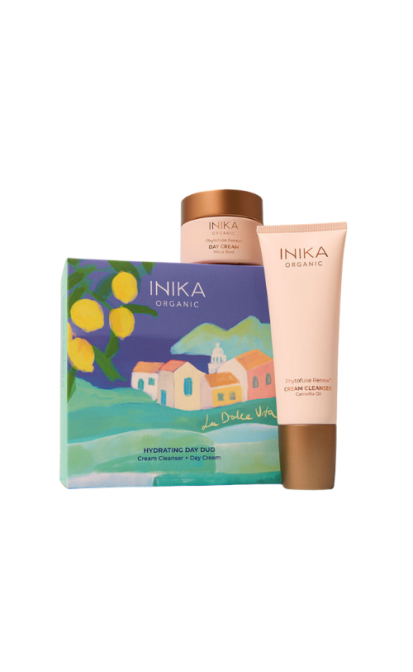 INIKA HYDRATING DAY SKIN DUO DOVANŲ RINKINYS