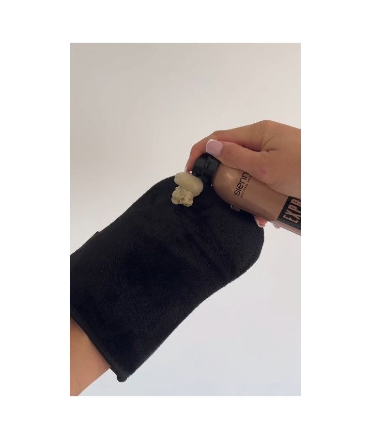 SIENNA X kūno pirštinė savaiminiam įdegiui padengti LUXURY SELF TAN MITT