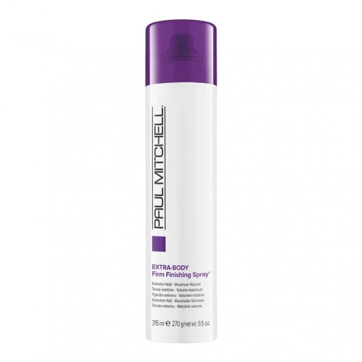 PAUL MITCHELL EXTRA BODY FIRM FINISHING SPRAY - Apimties suteikiantis ypač stiprios fiksacijos lakas
