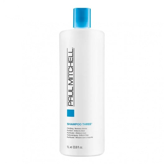 PAUL MITCHELL SHAMPOO THREE - Giliai valantis, chlorą pašalinantis šampūnas