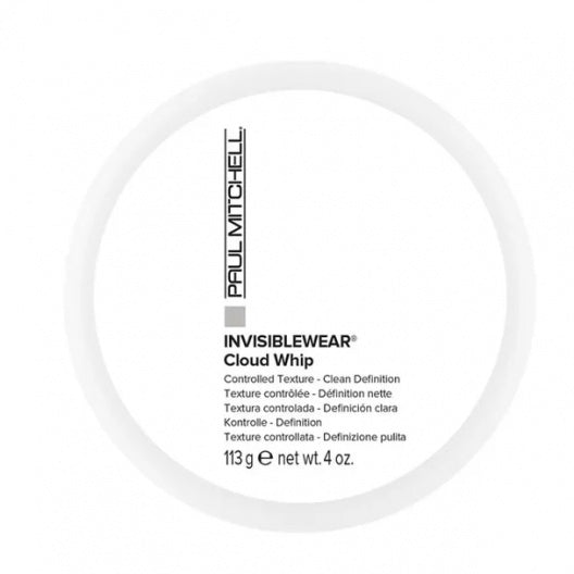 PAUL MITCHELL INVISIBLEWEAR® CLOUD WHIP - Natūralios fiksacijos modeliavimo kremas