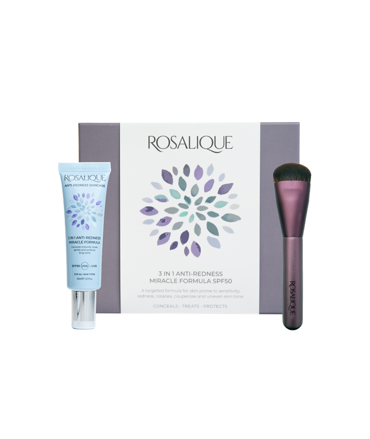 Rinkinys Rosalique kremas veidui 30 ml ir šepetėlis 1 vnt