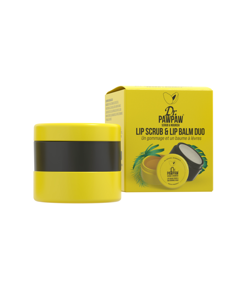 DR. PAWPAW lūpų šveitiklis-balzamas
